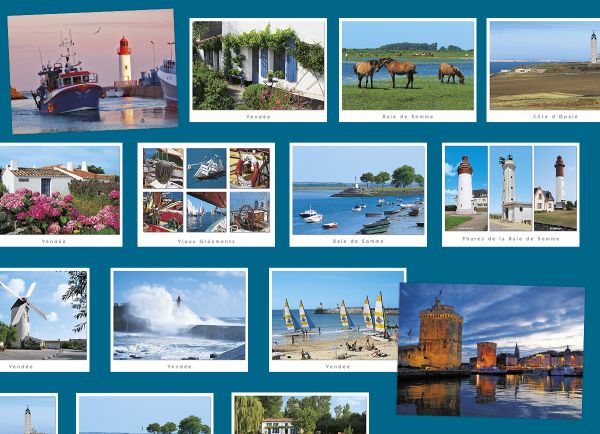 carte postale vendee